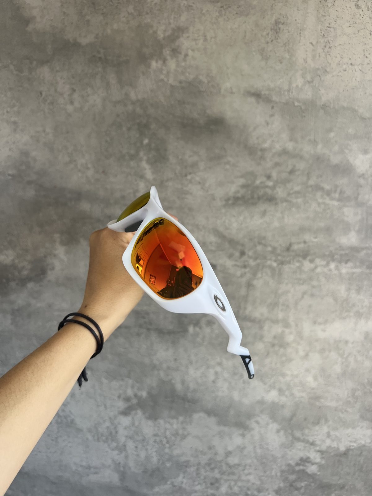 Oakley O9431 - Blanco/Naranja Espejado