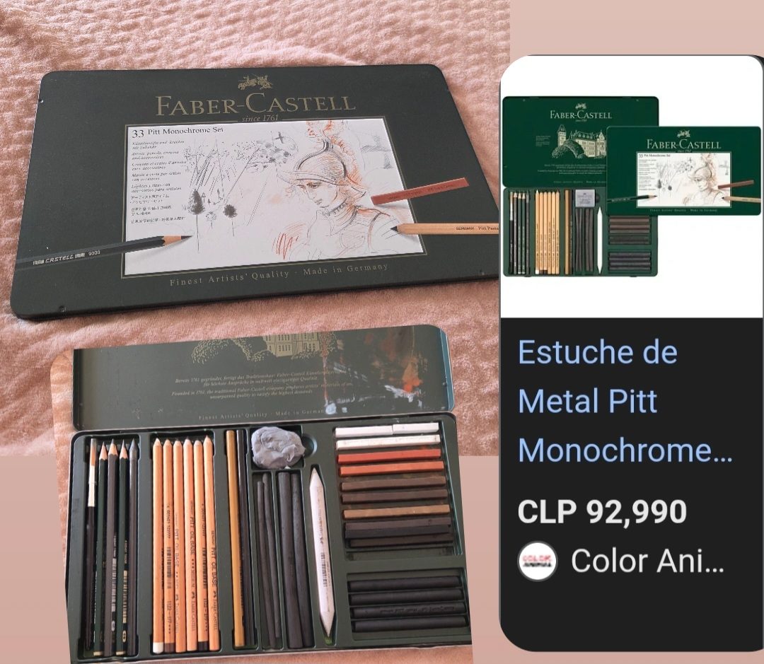 Lapices monochromos... fabercastell grafitos