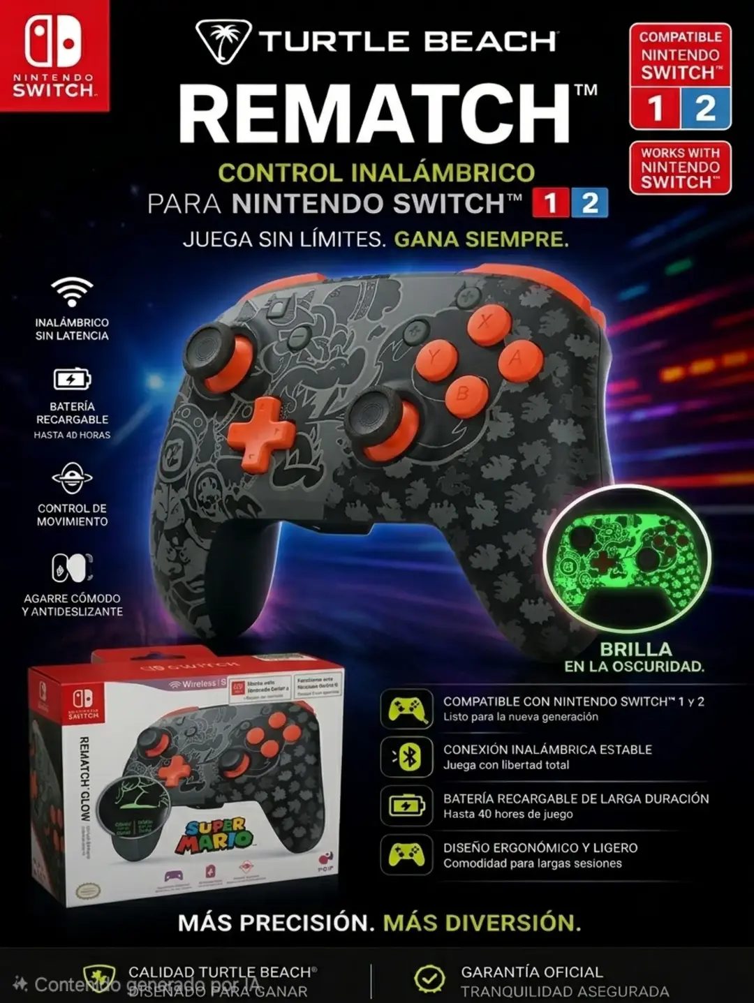 Control / joystick de nintendo switch nuevos